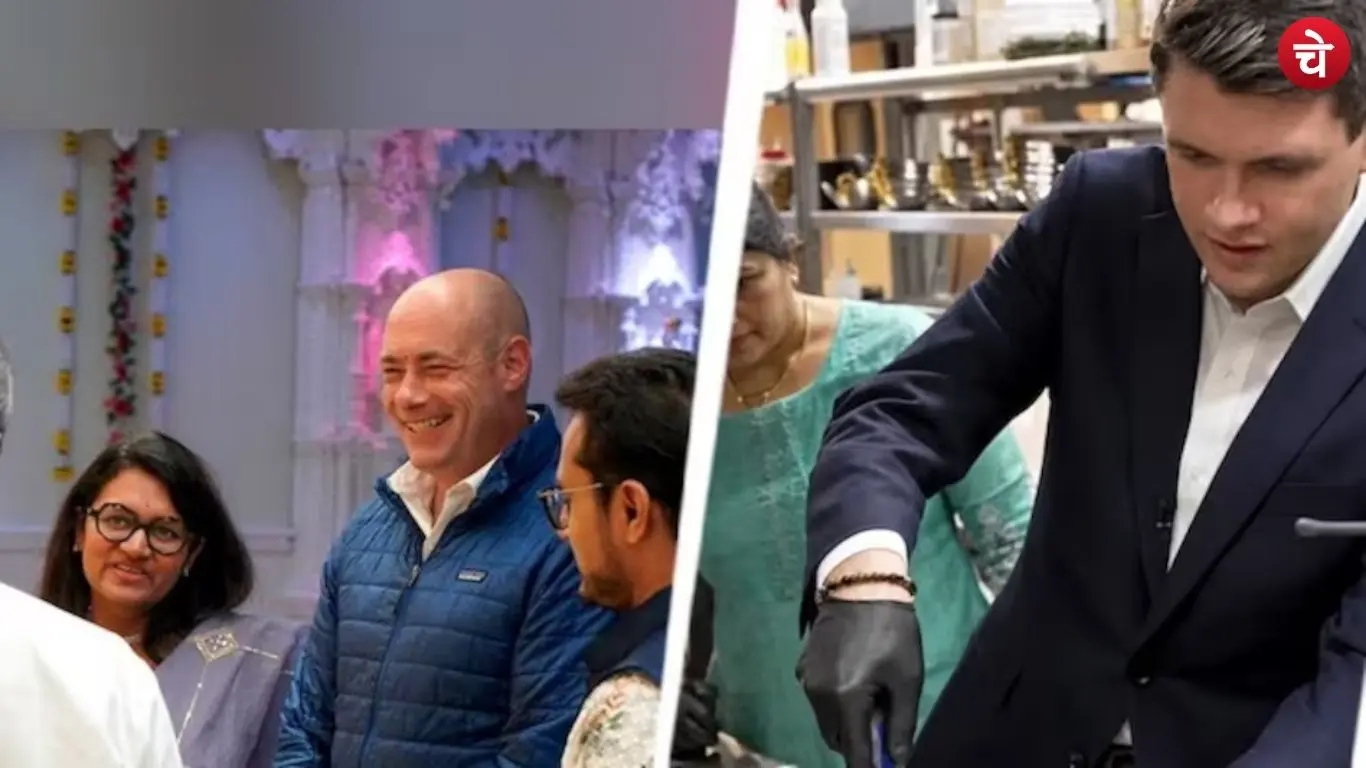 American politicians are reaching out to the Indian community through dosas, temples, and Diwali celebrations